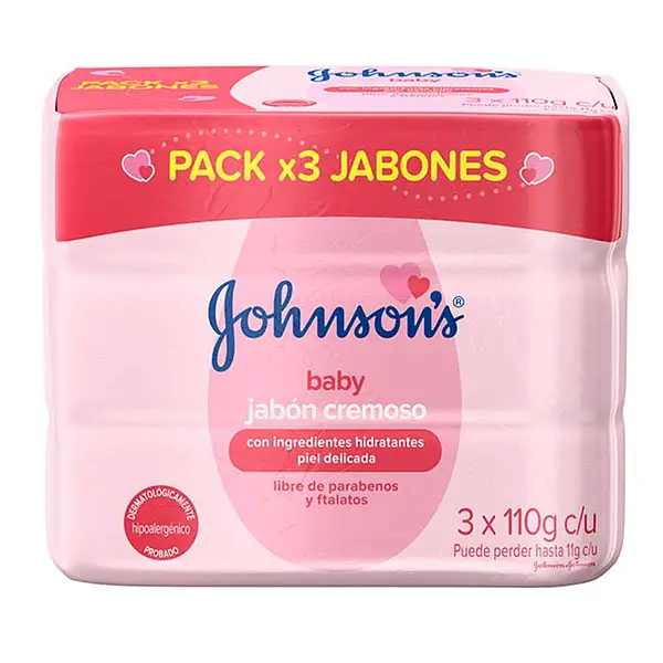 JABON CORPORAL PIEL DELIC BABY JOHSONS*3U