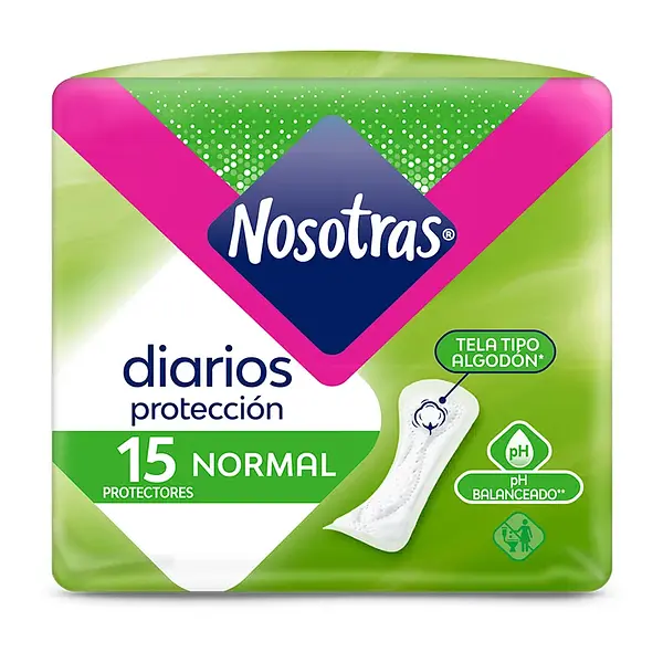 PROTECTOR DIARIO NOSOTRAS*15U