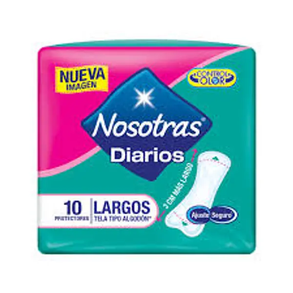 PROTECTOR DIARIO NOSOTRAS +LARGO*10U