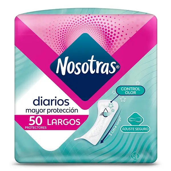 PROTECTOR DIARIO LARGO NOSOTRAS*50U