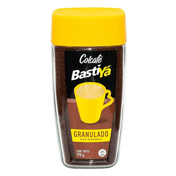 CAFE INSTANTANEO GRANULADO BASTIYA*170G