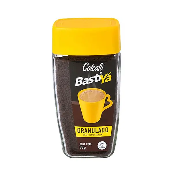 CAFÉ INSTANTANEO GRANULADO BASTIYA*85G