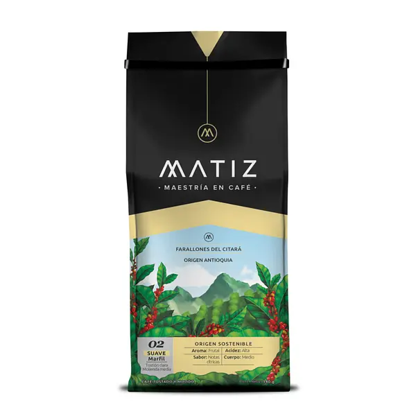 CAFE MOLIDO SUAVE MATIZ *340G