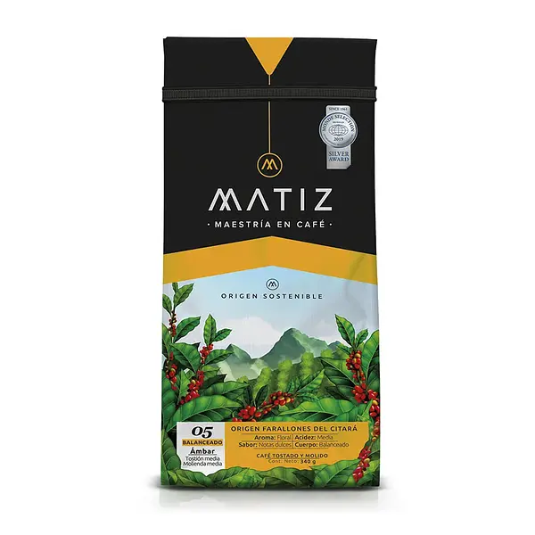 CAFE MOLIDO BALANCEADO MATIZ *340 GR