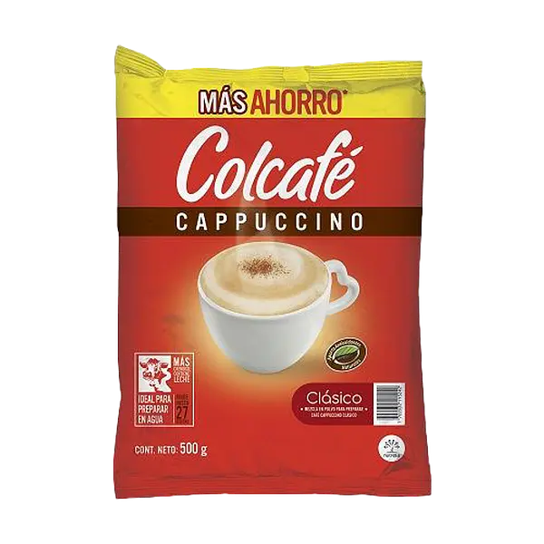 CAFE CAPUCCINO CLASICO COLCAFE*500G