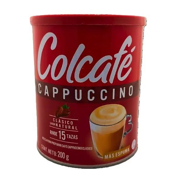 CAFE CAPUCCINO CLASICO COLCAFE * 200GR