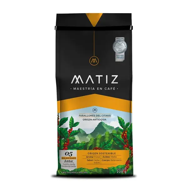CAFE MOLIDO AMBAR MATIZ * 220G
