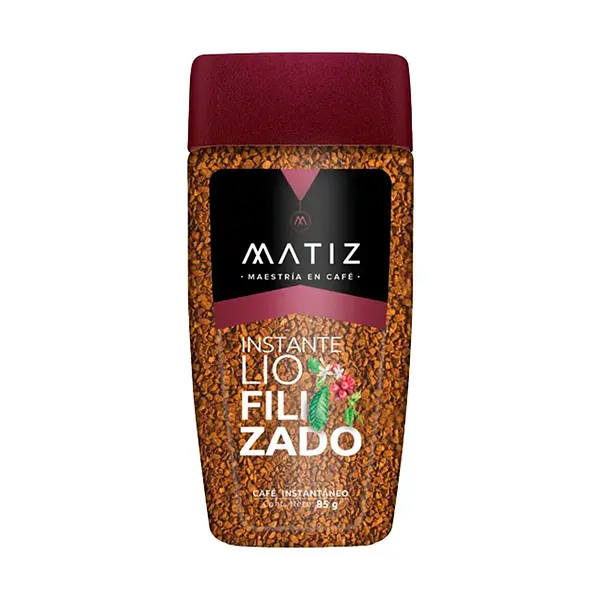 CAFÉ INSTANTANEO LIOFILIZADO MATIZ*85G
