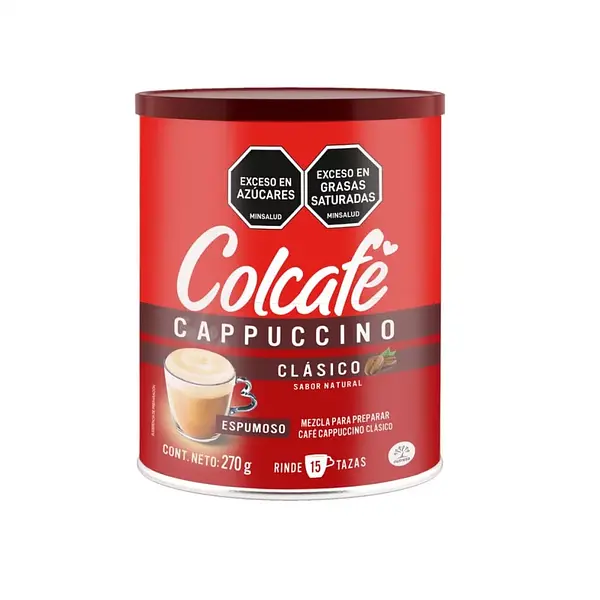 CAFE CAPUCCINO CLASICO COLCAFE * 270G