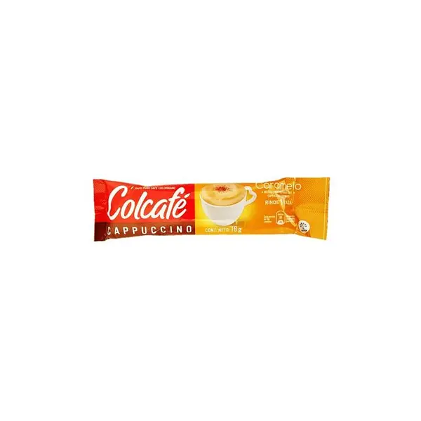 CAFÉ CAPPUCCINO CARAMELO COLCAFE*18G