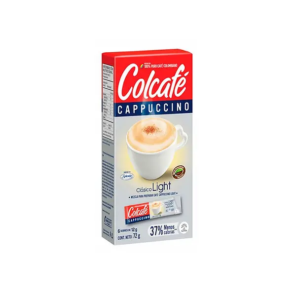 CAFE CAPUCCINO LIGHT COLCAFE*72G