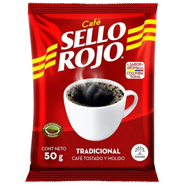 CAFE MOLIDO SELLO ROJO*50G