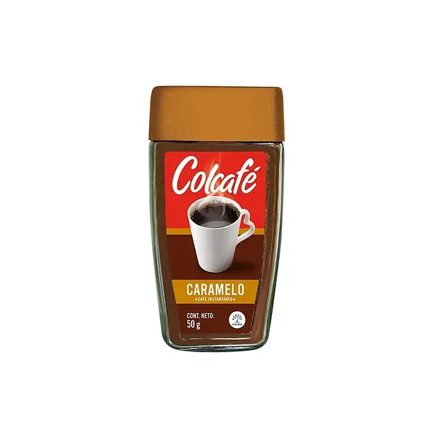 CAFE INSTANTANEO CARAMELO COLCAFE *50GR