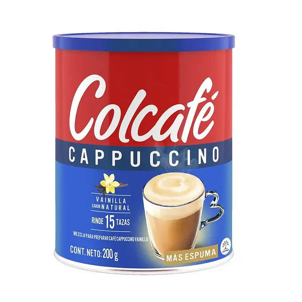 CAFÉ CAPUCCINO VAINILLA COLCAFE*200G