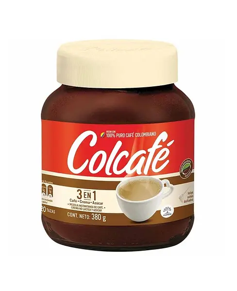 CAFÉ INSTANTANEO 3en1 COLCAFE*380G