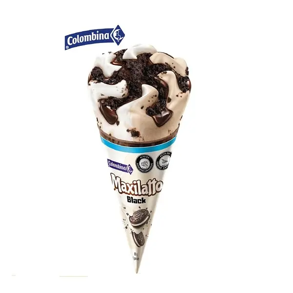 HELADO CONO MAXILATTO BLACK *88G