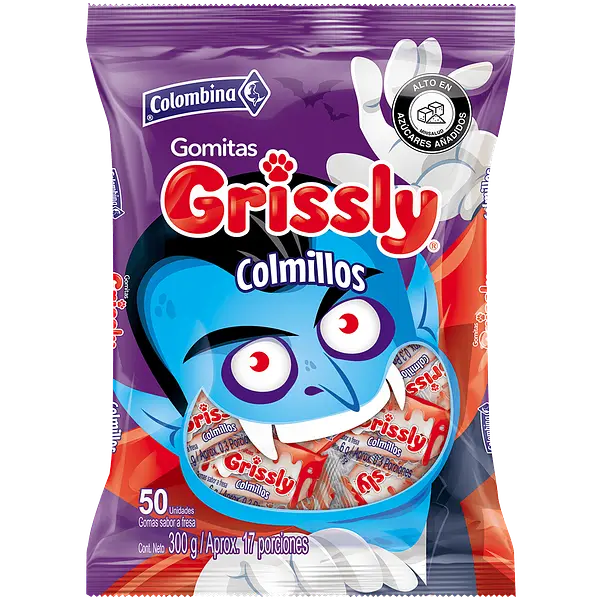 GOMA COLMILLOS GRISSLY*50U