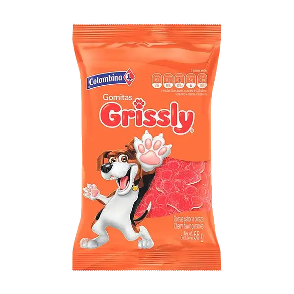 GOMA HUELLAS GRISSLY*50G