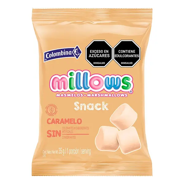 MASMELO CARAMELO MILLOWS*35G