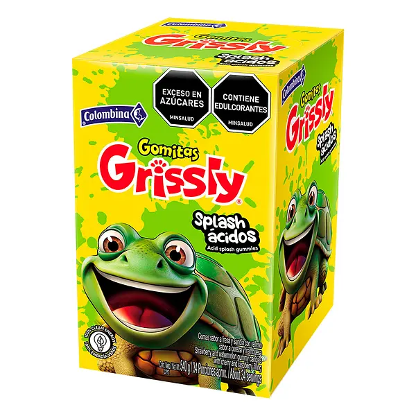 GOMA SPLASH GRISSLY COLOMBINA*50UN