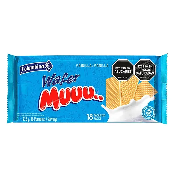 GALLETA MAX WAFER COLOMBINA*18U