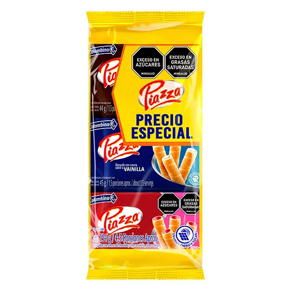 GALLETA SURTIDA PIAZZA COLOMBINA*3U