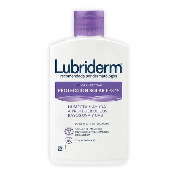 CREMA FACIAL PROTEGE UV SOLAR LUBRIDERM *750ML