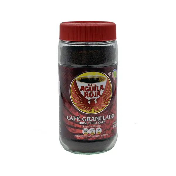 CAFE GRANULADO AGUILA ROJA*170G