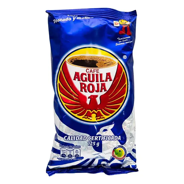CAFE MOLIDO AGUILA ROJA*125G