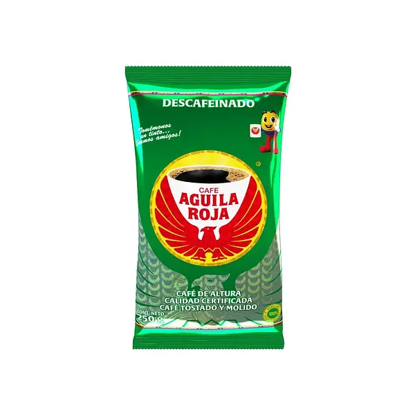 CAFE DESCAFEINADO AGUILA ROJA*250G