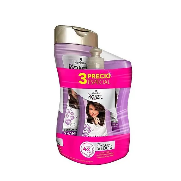 SHAMPO+ACONDICIONAR+CREMA KONZIL