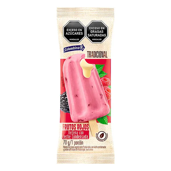 HELADO FRUTOS ROJOS COLOMBINA*70G