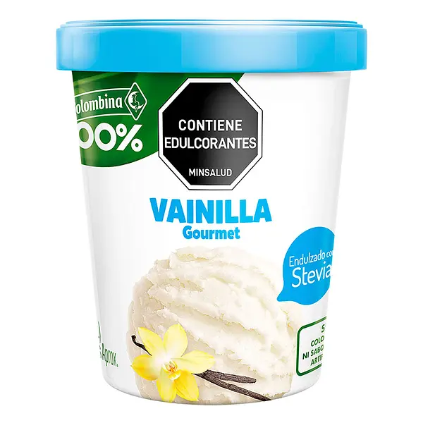 HELADO VAINILLA GOURMET COLOMBINA*300G