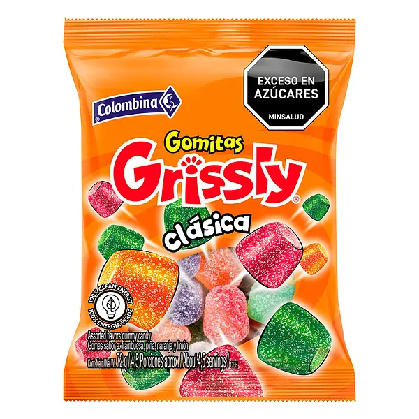 GOMA CLASICA GRISSLY*72G
