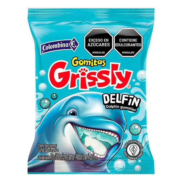 GOMA DELFIN GRISSLY*73G