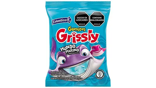 GOMA MUNDO MARINO GRISSLY*70G