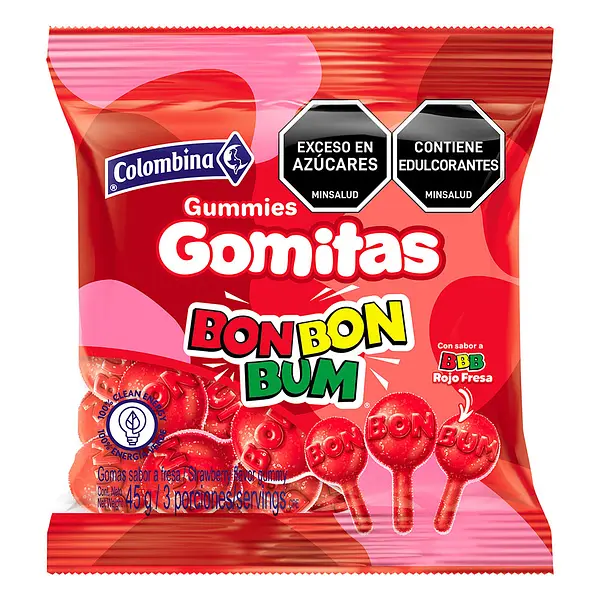 GOMA BONBONBUM GRISSLY*45G