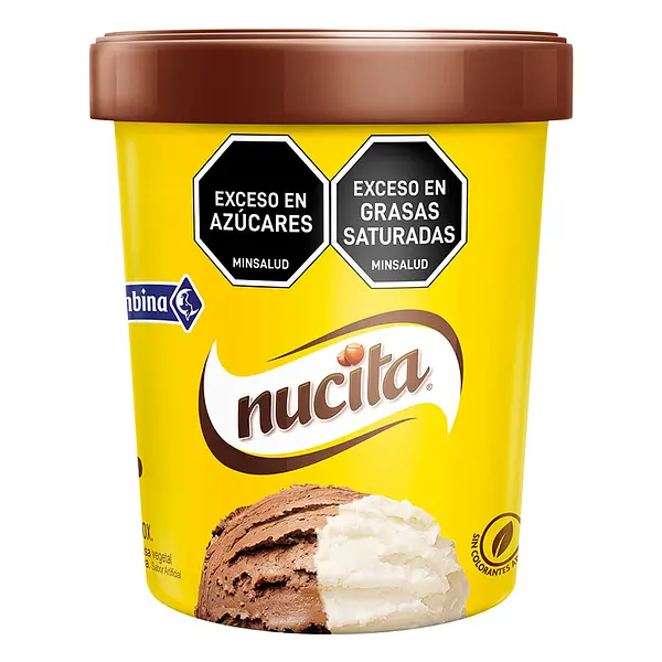 HELADO NUCITA COLOMBINA*600G