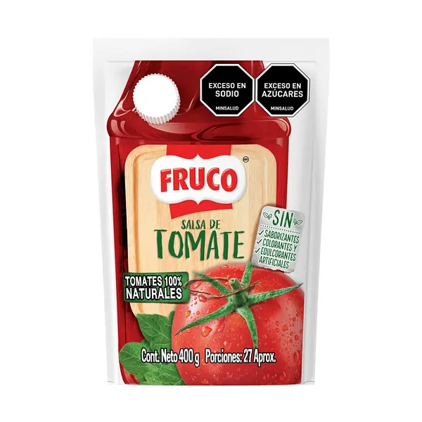 SALSA TOMATE FRUCO*400G