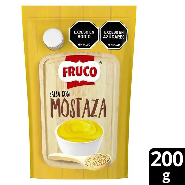 SALSA MOSTAZA FRUCO*200G