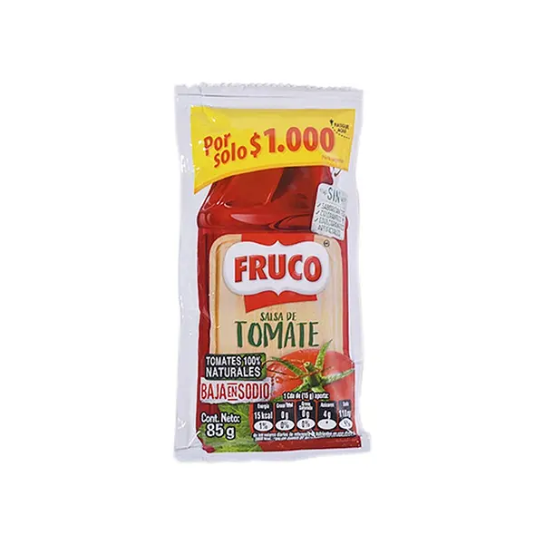 SALSA TOMATE FRUCO*85G