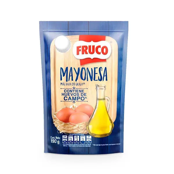 SALSA MAYONESA FRUCO *190GR