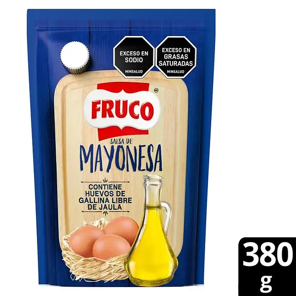 SALSA MAYONESA FRUCO*380G