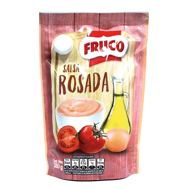 SALSA ROSADA FRUCO*380GR