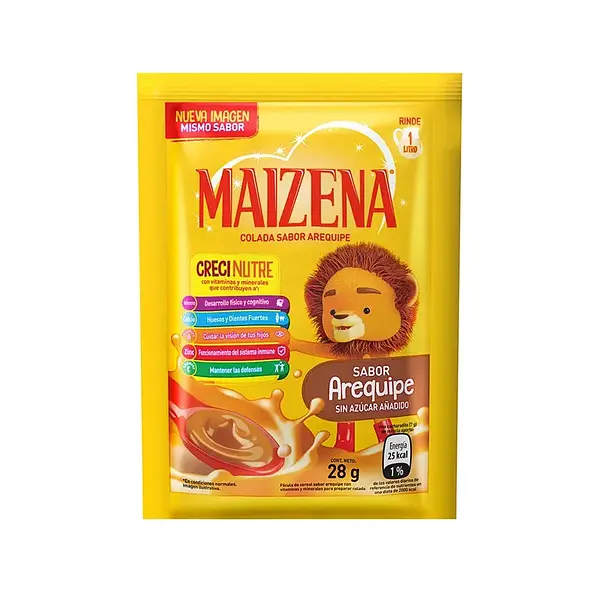 COLADA AREQUIPE MAIZENA*28GR