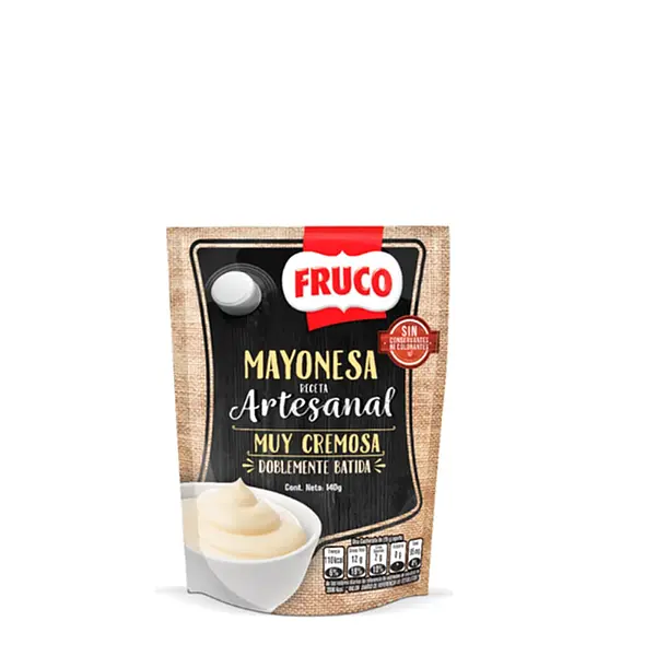 SALSA MAYONESA FRUCO ARTESANAL * 140G