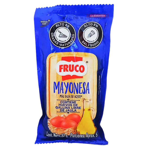SALSA MAYONESA FRUCO *80 GR