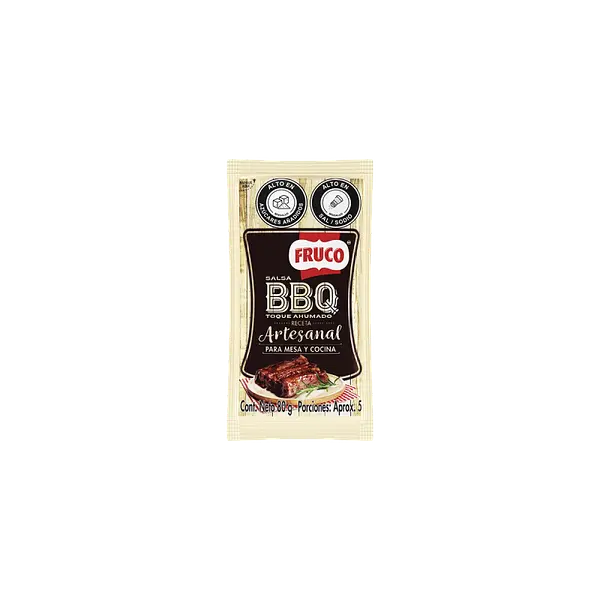 SALSA BBQ ARTESANAL FRUCO *80 GR