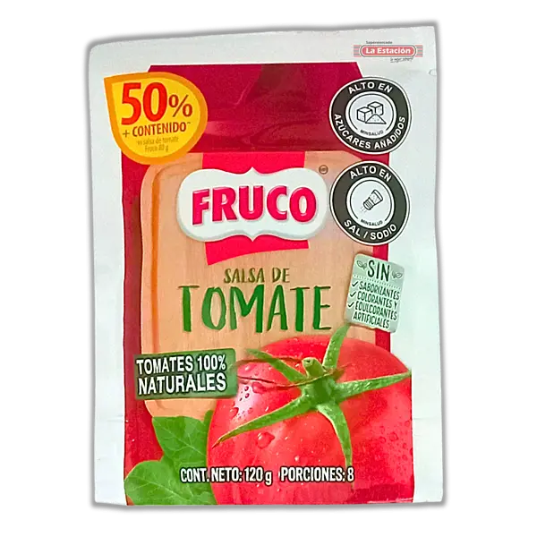SALSA DE TOMATE FRUCO *120 GR