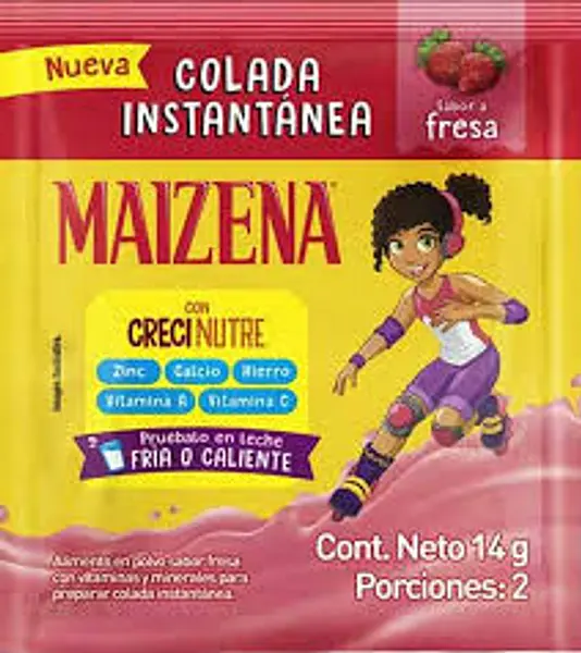 COLADA INSTANTANEA FRESA MAIZENA *14G